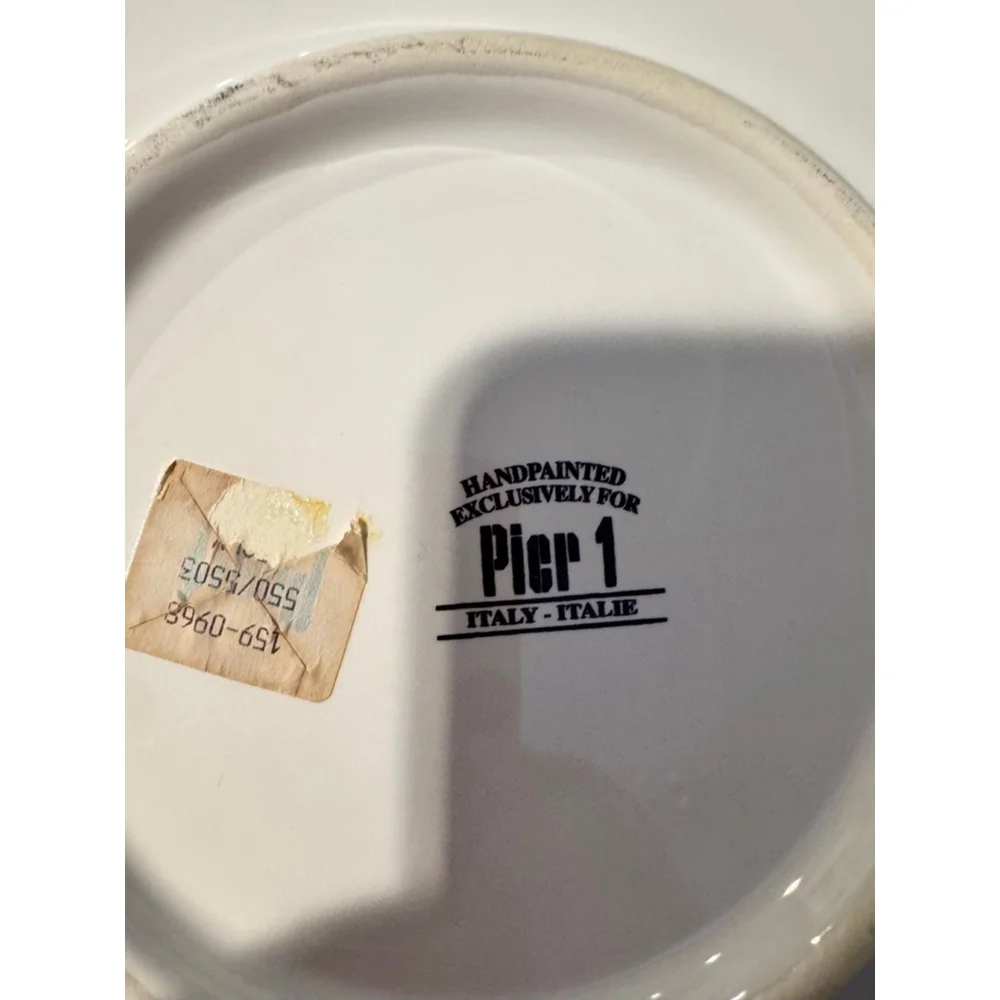 Pier 1 Decorative Plate Multi-color